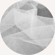Close-up of tulle fabric